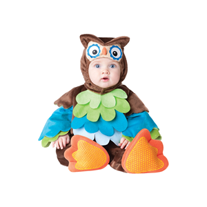 COSTUME INCHARACTER GUFETTO WHAT A HOOT TOP QUALITY DELUXE 6/12 MESI