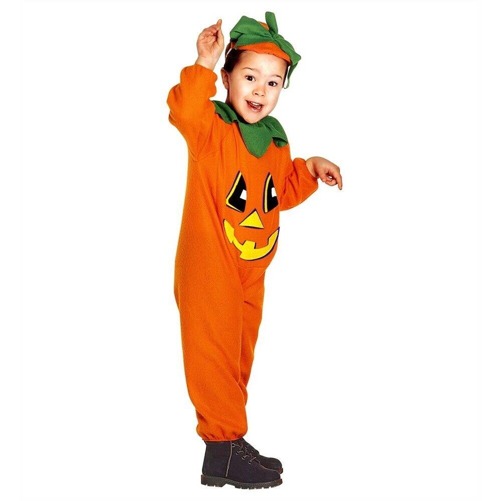 WIDMANN Costume Da Zucca Di Halloween Bambino Bambina Taglia 3//4 Anni 115 3618Z