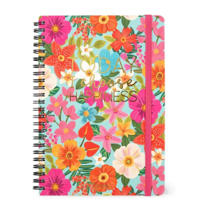 AGENDA LARGE WEEKLY SPIRAL 16 MONTH 2023/2024 - FLOWERS