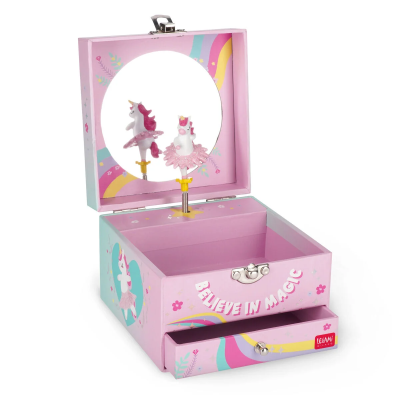 CARILLON PORTAGIOIE MUSIC BOX UNICORNO LEGAMI