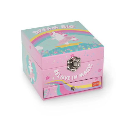 CARILLON PORTAGIOIE MUSIC BOX UNICORNO LEGAMI
