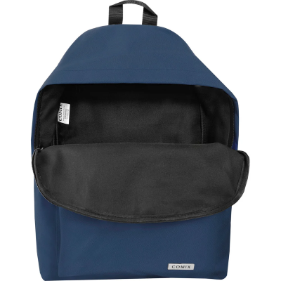 ZAINO AMERICANO COMIX MONOCOLORE BLU
