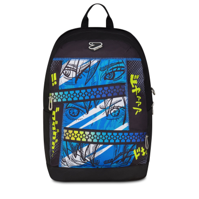 ZAINO REVERSIBLE BACKPACK GRS EARPHONES WIRELESS JAPAN MOOD BLUE DEEP
