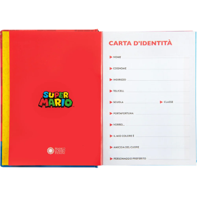 DIARIO 12 MESI STD SUPERMARIO SCUOLA