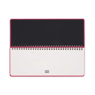 AGENDA DA TAVOLO DESK  PLANNER 12 MONTH 2026 - RASPBERRY LEGAMI