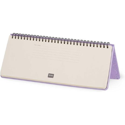 AGENDA DA TAVOLO DESK  PLANNER  12 MONTH 2026 - MYSTIC LILAC LEGAMI