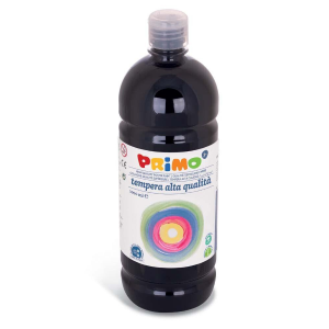 TEMPERA LIQUIDA FLACONE DA 1 LT.  NERO