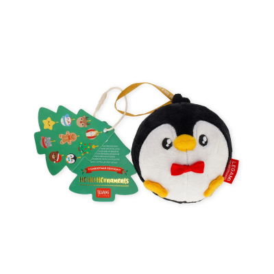 DECORAZIONE NATALIZIA PELUCHE - PINGUINO LEGAMI
