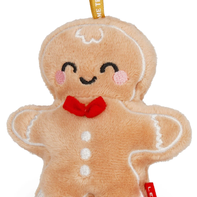 DECORAZIONE NATALIZIA PELUCHE - GINGER BREAD  LEGAMI