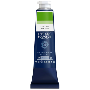 TUBO COLORI A OLIO QUALITA' FINE VERDE CHIARO 40 ML LEFRANC & BOURGEOIS