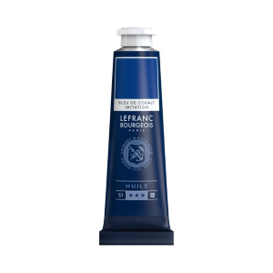TUBO COLORI A OLIO QUALITA' FINE BLU COBALTO 40 ML LEFRANC & BOURGEOIS