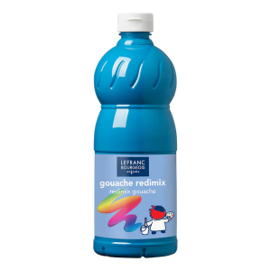 TEMPERA LIQUIDA REDIMIX 1 LT. BLU TURCHESE LEFRANC & BOURGEOIS