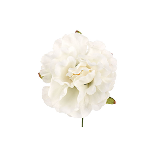 PICK PEONIA BIANCA D.70 FIORE DECORAZIONE