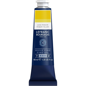 TUBO COLORI A OLIO QUALITA' FINE GIALLO PRIMARIO 40 ML LEFRANC & BOURGEOIS