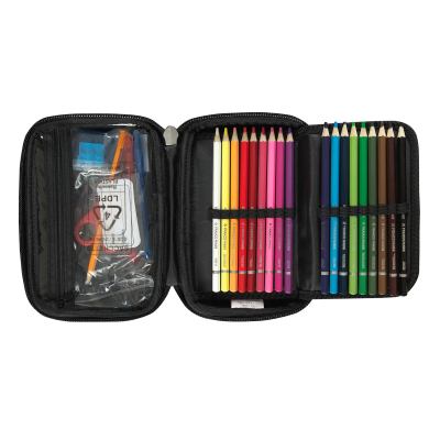 ASTUCCIO MAXI ZIP COMIX OPACO BLU
