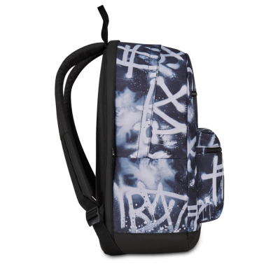ZAINO SCUOLA REVERSIBLE BACKPACK BOY EARPHONES WIRELESS CRAZY BRUSH