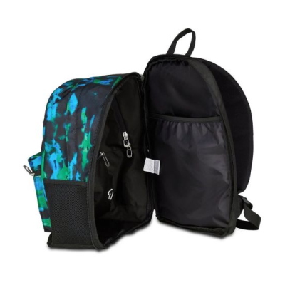ZAINO REVERSIBLE BACKPACK GRS EARPHONES WIRELESS FALLING COLOR