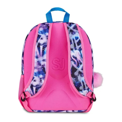 ZAINO DOPPIO SCOMPARTO SJ GANG EVER MULTIVIOLET GIRL