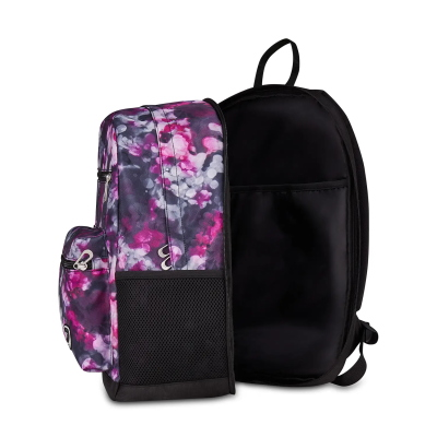 ZAINO SCUOLA REVERSIBLE BACKPACK GIRL EARPHONES WIRELESS BLOOMING TIME