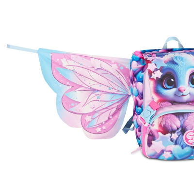 ZAINO SCUOLA SDOPPIABILE BIG SJ GANG MAGICAL FANTASY GIRL
