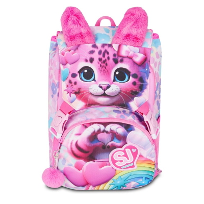 ZAINO SCUOLA SDOPPIABILE BIG SJ GANG HEART BUDDY GIRL