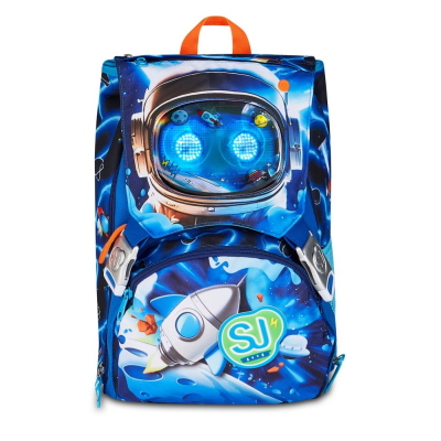 ZAINO SCUOLA SDOPPIABILE BIG SJ GANG SPACE LED BOY