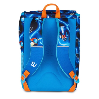 ZAINO SCUOLA SDOPPIABILE BIG SJ GANG SPACE LED BOY