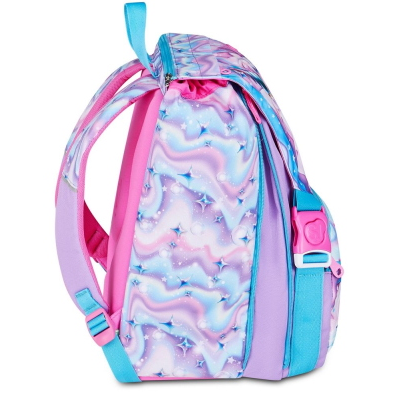 ZAINO SCUOLA SDOPPIABILE BIG SJ GLOW LED UNICORNO GIRL