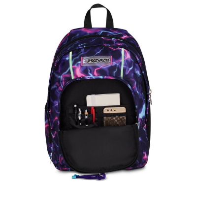 ZAINO SCUOLA DUAL DETACH SEVEN ELECTRIC VIBE GIRL