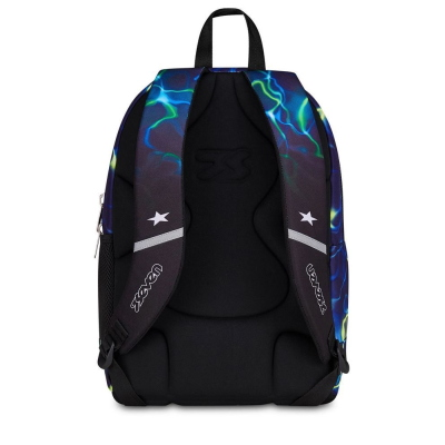 ZAINO SCUOLA DUAL SEVEN ELECTRIC VIBE BOY