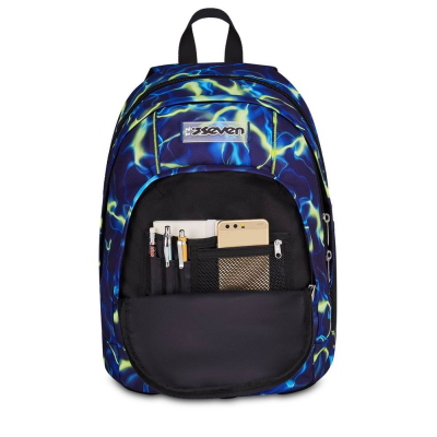 ZAINO SCUOLA DUAL SEVEN ELECTRIC VIBE BOY