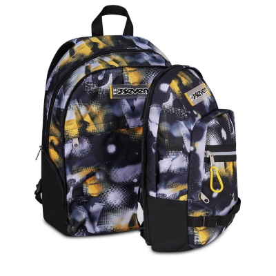 ZAINO SCUOLA DUAL DETACH SEVEN GOLDEN PAINT