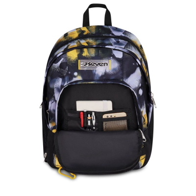 ZAINO SCUOLA DUAL DETACH SEVEN GOLDEN PAINT