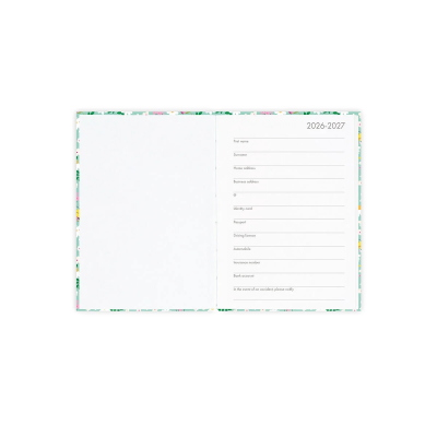 AGENDA DIARIO 16 MONTH DIARY 2027 - BEE LEGAMI