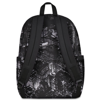 ZAINO SCUOLA INVICTA JELEK FANTASY CITY BLACK