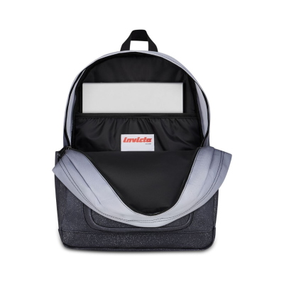ZAINO SCUOLA INVICTA JELEK FANTASY SHINE NERO