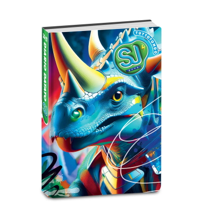 DIARIO AGENDA 10 MESI DATATO SJ ANIMALI BOY