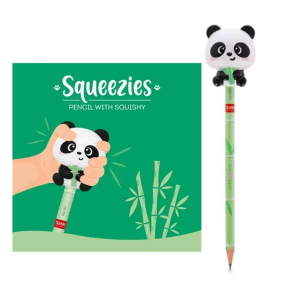 MATITA CON ANTISTRESS PANDA LEGAMI