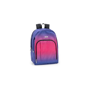 ZAINO ORGANIZZATO SFUMATO GLITTER FUXIA