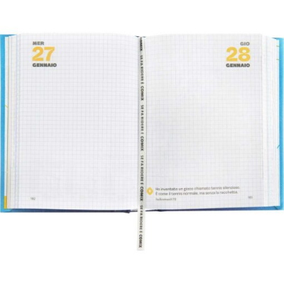 DIARIO AGENDA 16 MESI MINI SPECIAL COMIX SFUMATA LIGHT BLU 