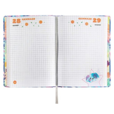 DIARIO 12 MESI STD MOFUMOFU PANDA