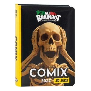 SUPERDIARIO STD 13M COMIX SKELETON CARD BRAINROT  