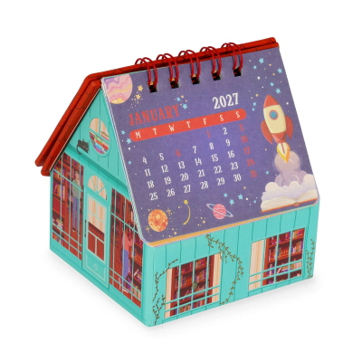 CALENDARIO DA TAVOLO PORTA OGGETTI HOUSE LEGAMI