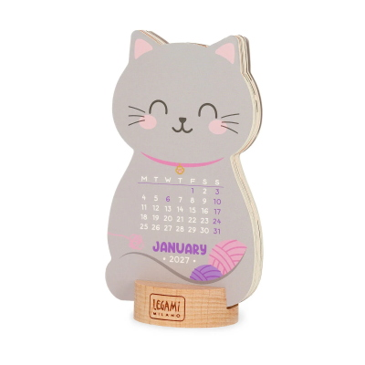 CALENDARIO LEGAMI CON BASE IN LEGNO 2027  CATS LEGAMI