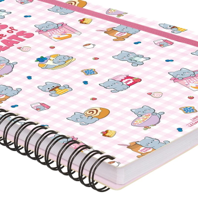 QUADERNO MAXI CON SPIRALE 1R KITTY LEGAMI