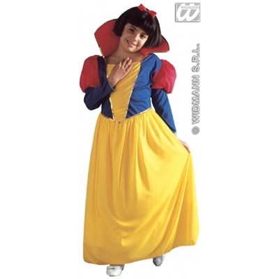 Widmann Widmann Costume Principessa delle Favole Biancaneve Carnevale Bambina 5-7 Anni 
