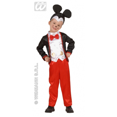 MEDIA WAVE store Costume Pantaloncino da Bambino Mickey Mouse 2200001924 dai 2 ai 6 Anni 3 Anni 