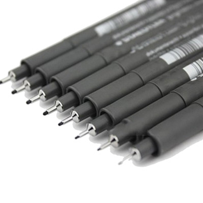 PENNA FINELINER A PUNTA GRADUATA STAEDTLER PIGMENT LINER 0.7
