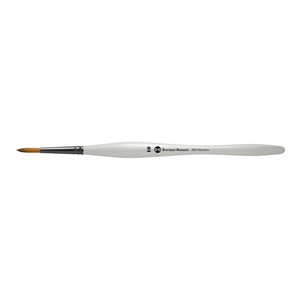 PENNELLO TONDO PELO SINTETICO FIAMMATO BORCIANI BONAZZI SERIE 820 N.6
