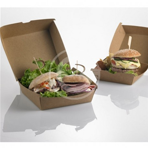 SCATOLA PER HAMBURGER CM 12 X 12 X 7 CONF DA 50 PZ